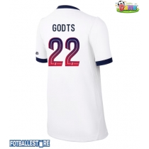 Paris Saint-Germain Mika Godts #22 Bortedrakt Dame 2026-27 Kortermet